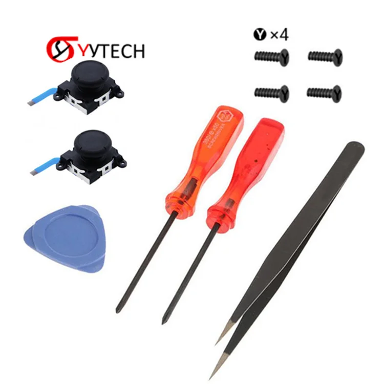 SYYTECH 3D Analog Joystick Kit for NS Nintend Switch Joy con Repair Part Replacement, Black
SYYTECH 3D Analog Joystick Kit for NS Nintend Switch Joy con Repair Part Replacement, Black