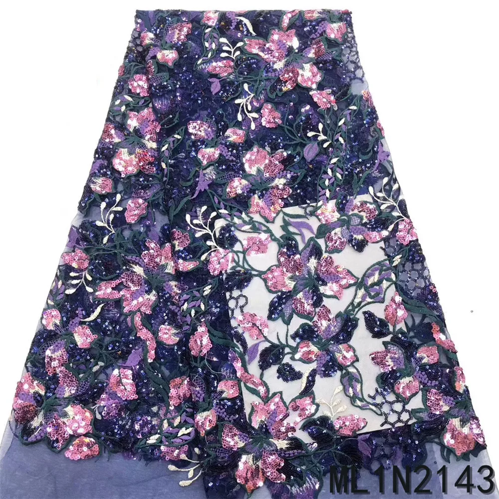 Beautifical tulle lace fabric sequins bridal flower embroidery lace high quality african net lace fabric ML1N2143, Can be customized
Beautifical tulle lace fabric sequins bridal flower embroidery lace high quality african net lace fabric ML1N2143, Can be customized