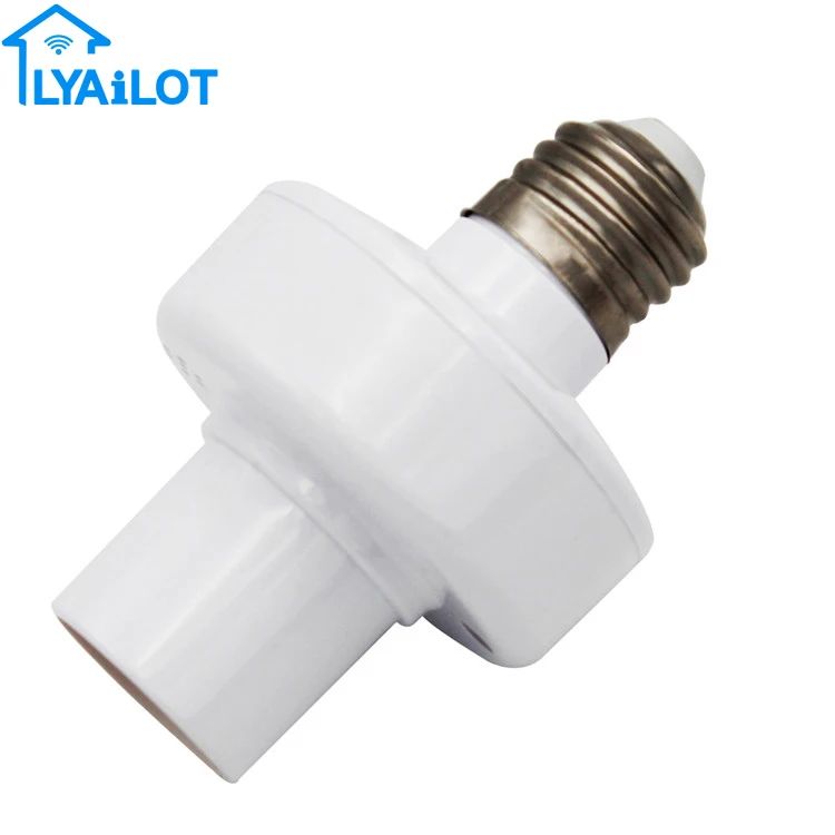 Lamp Holder WiFi Wireless Tuya APP Remote Control Light Lamp Bulb Adapter for Home Automation Smart Wifi Lamp Adapter E27, White
Lamp Holder WiFi Wireless Tuya APP Remote Control Light Lamp Bulb Adapter for Home Automation Smart Wifi Lamp Adapter E27, White