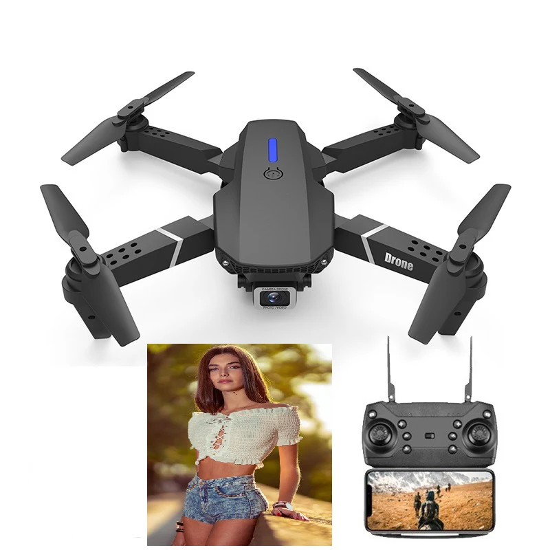 New Quadcopter WIFI FPV Drone With Wide Angle Height Hold RC Foldable Quadcopter E525 drone 4k camera, Black/white
New Quadcopter WIFI FPV Drone With Wide Angle Height Hold RC Foldable Quadcopter E525 drone 4k camera, Black/white