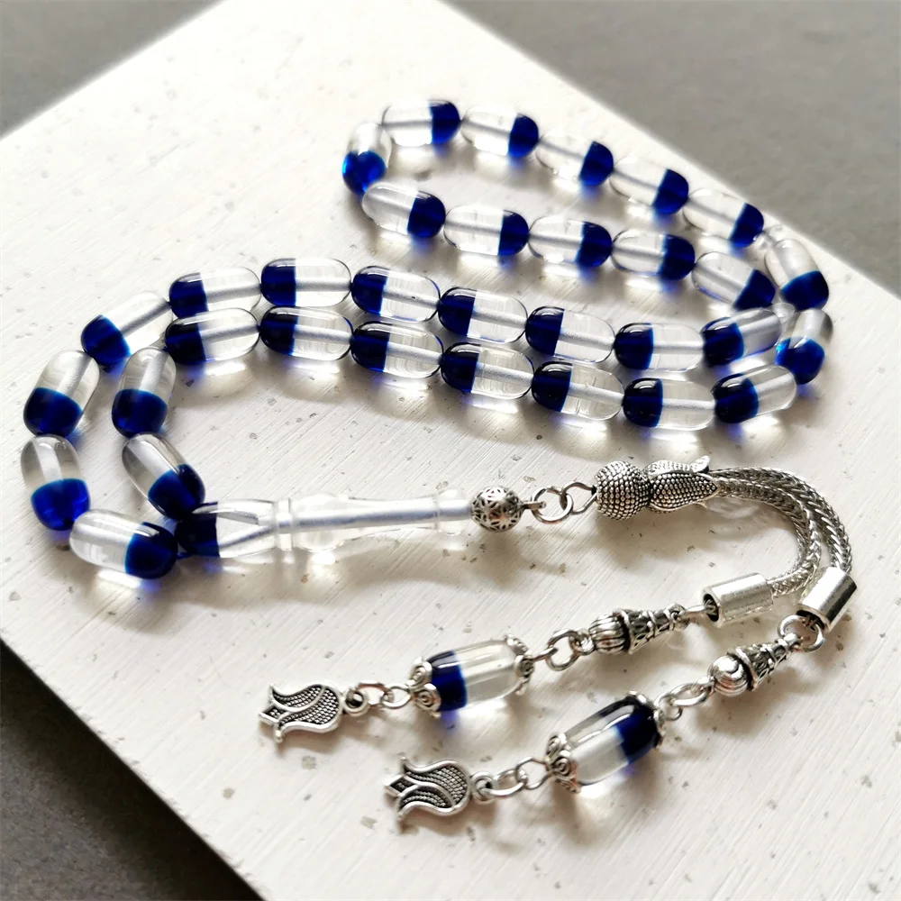 High quality resin rosary 6.5*12mm metal Tassel 33 beads New Tesbih islamic prayer beads misbaha muslim sibha Ramadan gifts
High quality resin rosary 6.5*12mm metal Tassel 33 beads New Tesbih islamic prayer beads misbaha muslim sibha Ramadan gifts