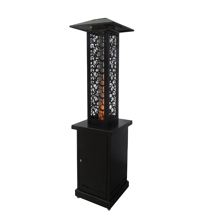 ZHONGLI OPS200 Cast Iron Modern Outdoor Wood Pellet Fireplace