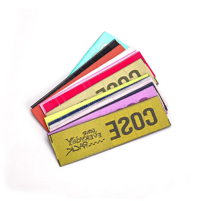 factory custom cheap high grade t-shirt woven label for clothing, Custom color 
factory custom cheap high grade t-shirt woven label for clothing, Custom color