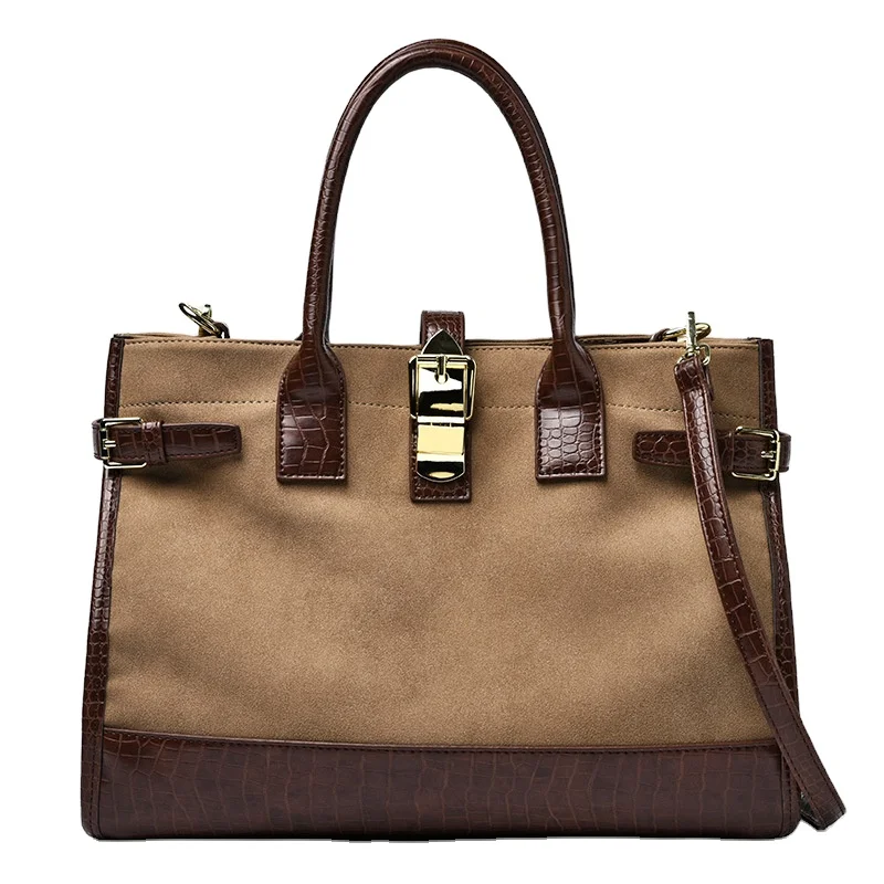 Factory pu leather women handbag tote bag with zipper square large portable bags high quality, Customizable
Factory pu leather women handbag tote bag with zipper square large portable bags high quality, Customizable