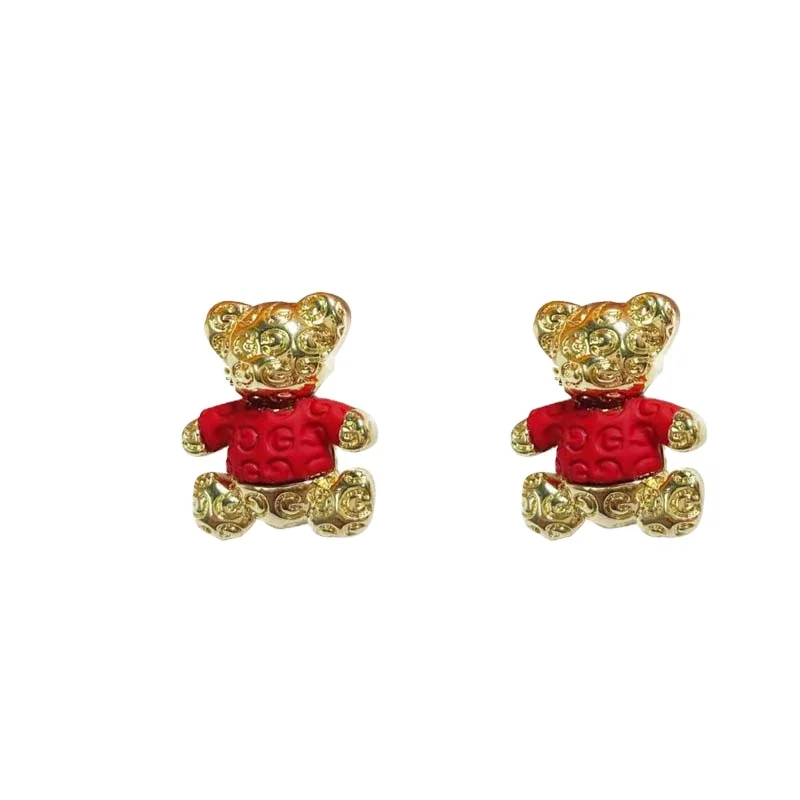 2021 Latest Arrival GG alloy bear studs Material Alloy 925 silver Hot Product GG alloy bear studs
2021 Latest Arrival GG alloy bear studs Material Alloy 925 silver Hot Product GG alloy bear studs