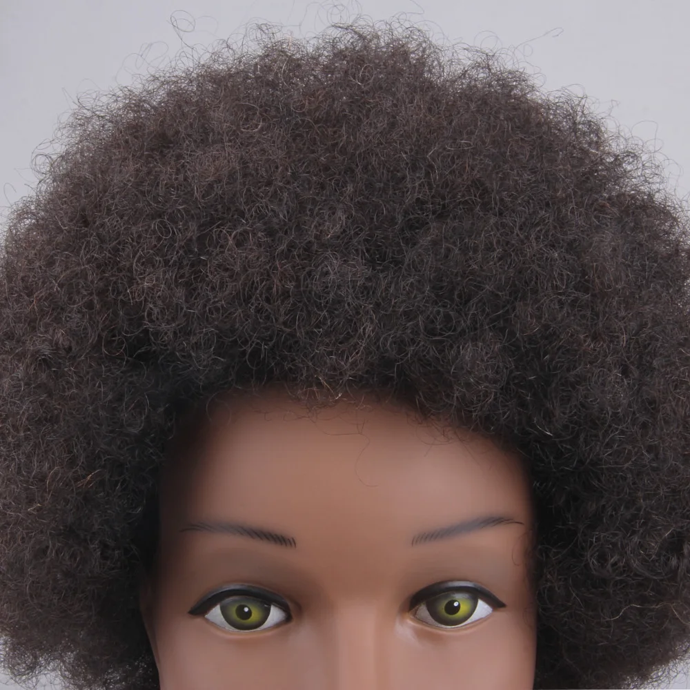 african american mannequin head afro haired training doll head