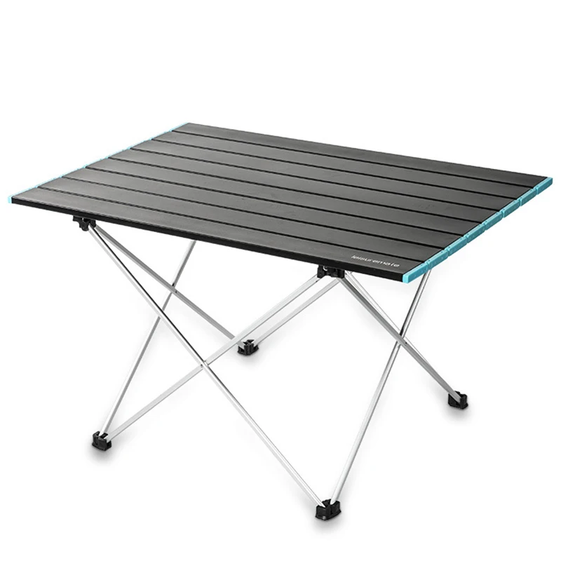 Outdoor picnic folding table super light aluminum alloy fishing table camping table, Black
Outdoor picnic folding table super light aluminum alloy fishing table camping table, Black