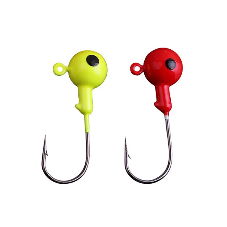 WEIHE Chinese strength providers 1.75g-10g high-carbon steel jig head fishing hook, Red/luminous
WEIHE Chinese strength providers 1.75g-10g high-carbon steel jig head fishing hook, Red/luminous