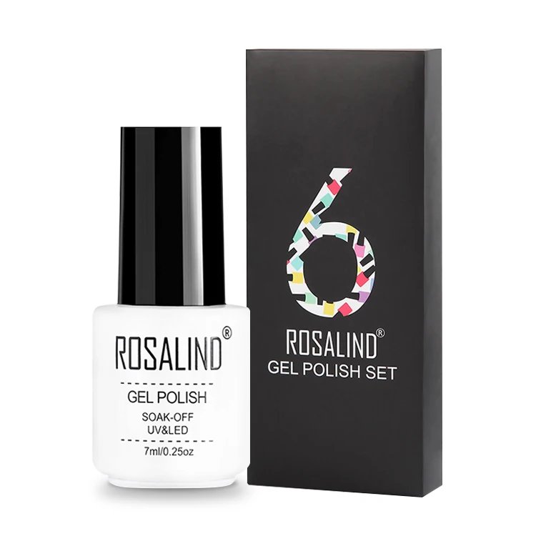 Rosalind hot sale professional 6pcs/lot 7ml color gel nail polish kit semi permanent uv gel nail polish set for nail art salon, Multi colors
Rosalind hot sale professional 6pcs/lot 7ml color gel nail polish kit semi permanent uv gel nail polish set for nail art salon, Multi colors