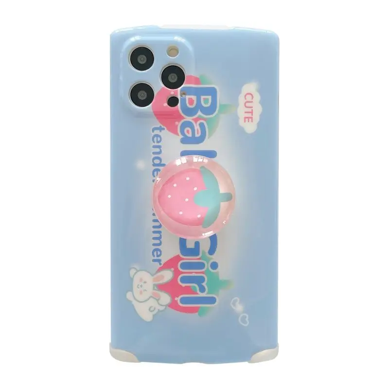 2021 new ins summer fruit and dreamy color gradient and baby girl strawberry + glass holder anti-drop suitcase for iPhone12proma, 3 colors
2021 new ins summer fruit and dreamy color gradient and baby girl strawberry + glass holder anti-drop suitcase for iPhone12proma, 3 colors