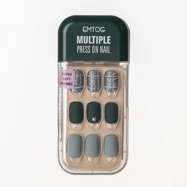 manufacture wholesale dark green matte design medium square press on artificial fingernails false nails
manufacture wholesale dark green matte design medium square press on artificial fingernails false nails