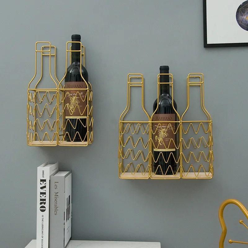Creative Modern Nordic Wall Decoration Wall Mounted Metal Wine Rack Home Wine Cabinet Decoration Ornament, As photo
Creative Modern Nordic Wall Decoration Wall Mounted Metal Wine Rack Home Wine Cabinet Decoration Ornament, As photo