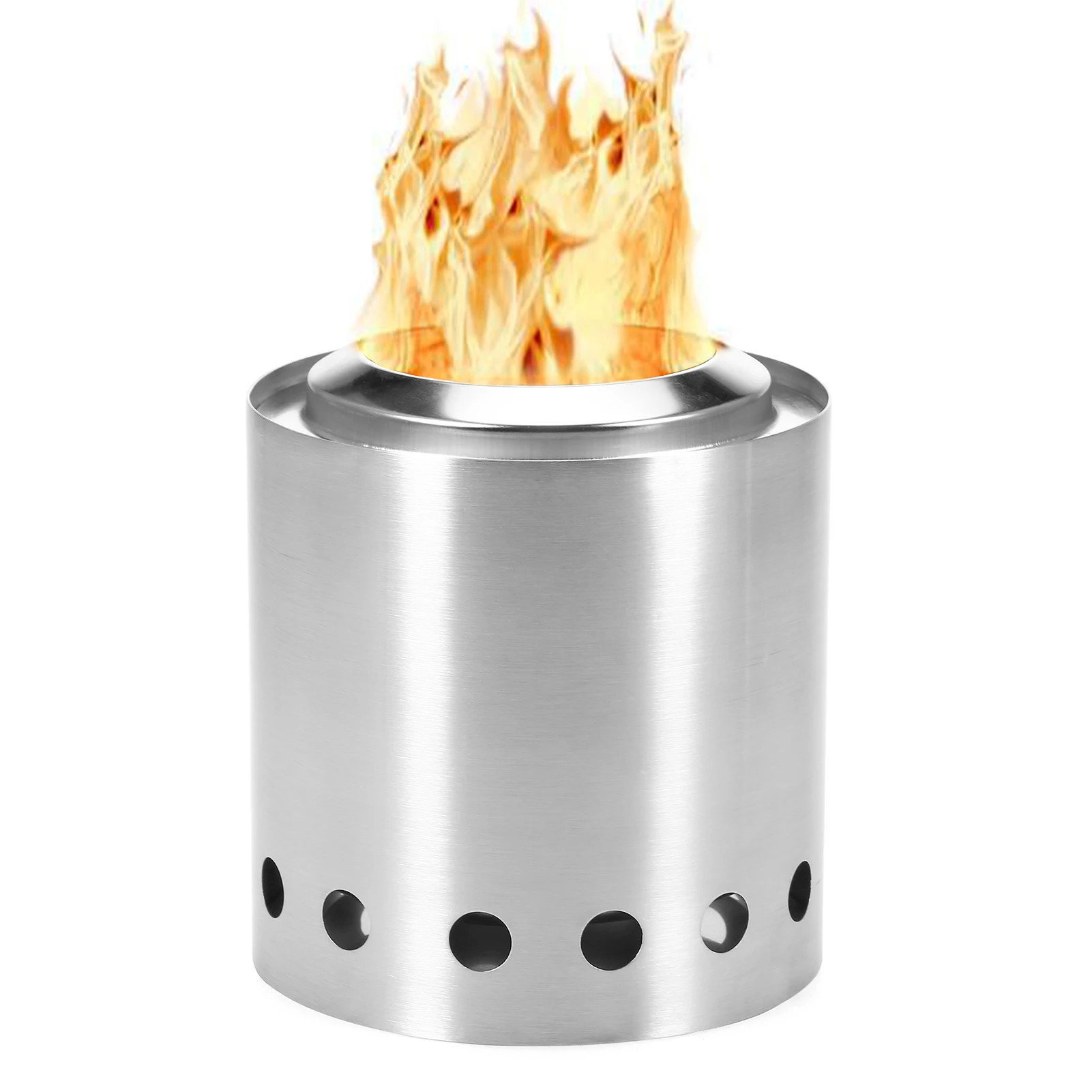 Outdoor Wood Burning Camping Stove Portable Low Smoke Stove Camping Cooking Supplies Picnic BBQ Equipment
Outdoor Wood Burning Camping Stove Portable Low Smoke Stove Camping Cooking Supplies Picnic BBQ Equipment