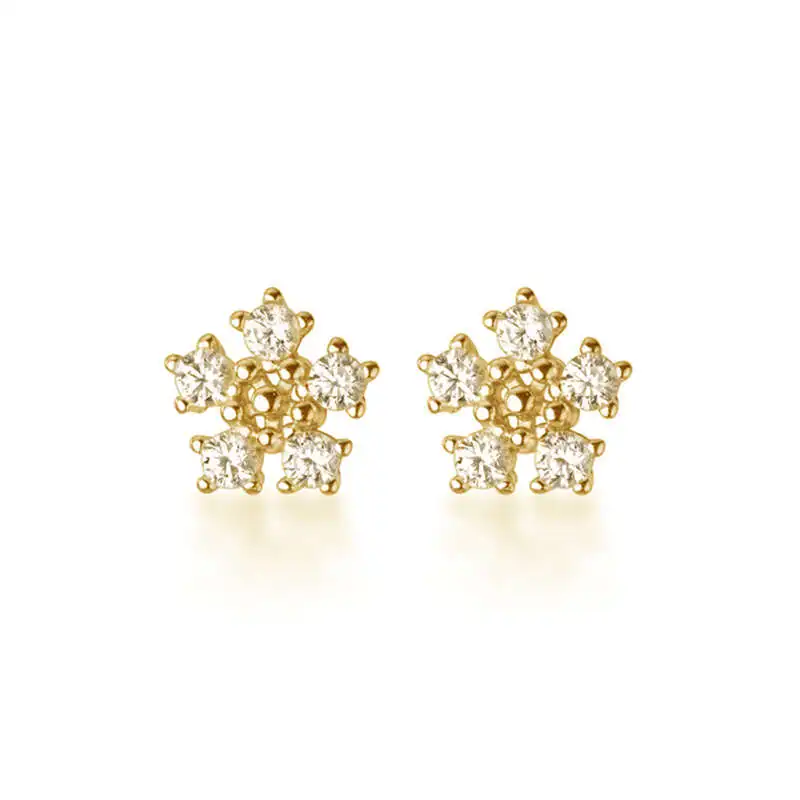 fashion jewelry 925 sterling silver plated snowflake diamond stud earrings for women birthday return gifts
fashion jewelry 925 sterling silver plated snowflake diamond stud earrings for women birthday return gifts