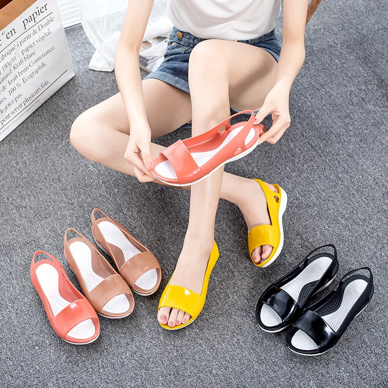 bebek terlik sandalias planas Women Sandals Slippers Candy Color Women Shoes Peep Toe Beach Rainbow Jelly Shoes woman sandals
bebek terlik sandalias planas Women Sandals Slippers Candy Color Women Shoes Peep Toe Beach Rainbow Jelly Shoes woman sandals