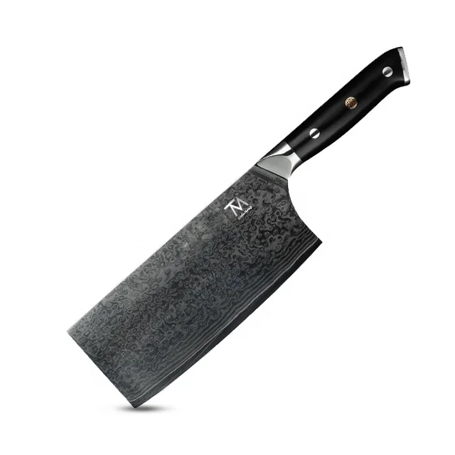 7 inch Professional Damascus Kitchen Cleaver Wholesale Custom Chinese Sharp Cooking Knife
7 inch Professional Damascus Kitchen Cleaver Wholesale Custom Chinese Sharp Cooking Knife