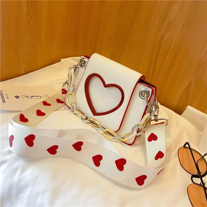 fashionable leather hollowed out chain bags heart shaped design women's handbag, Black,red,brown and customzied
fashionable leather hollowed out chain bags heart shaped design women's handbag, Black,red,brown and customzied