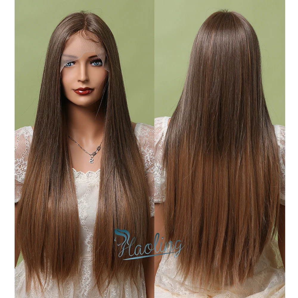 Fast Delivery Clear Hd Lace Wig Lace Front Ombre Brown Lace Front Wigs Synthetic Long Straight Hair Wig with Baby Hair
Fast Delivery Clear Hd Lace Wig Lace Front Ombre Brown Lace Front Wigs Synthetic Long Straight Hair Wig with Baby Hair