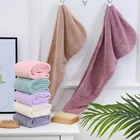 Towel Super Absorbent Fast Microfiber Large Head Cap Turban Hair Drying Towel