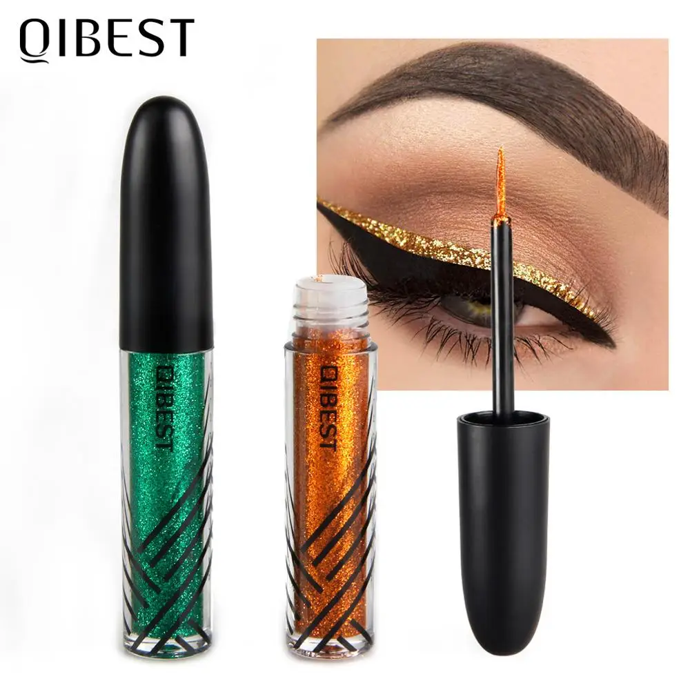 QIBEST 13 colors Liquid Glitter Eyeliner Waterproof Long Lasting Eyeshadow Shimmer Makeup Diamond Eyeliner Cosmetic, 13 colors of tube, black liquid
QIBEST 13 colors Liquid Glitter Eyeliner Waterproof Long Lasting Eyeshadow Shimmer Makeup Diamond Eyeliner Cosmetic, 13 colors of tube, black liquid