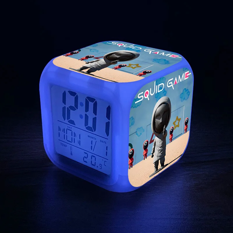 Yzora korean TV colorful magic led square cube night light table digital alarm clock creative gift
Yzora korean TV colorful magic led square cube night light table digital alarm clock creative gift