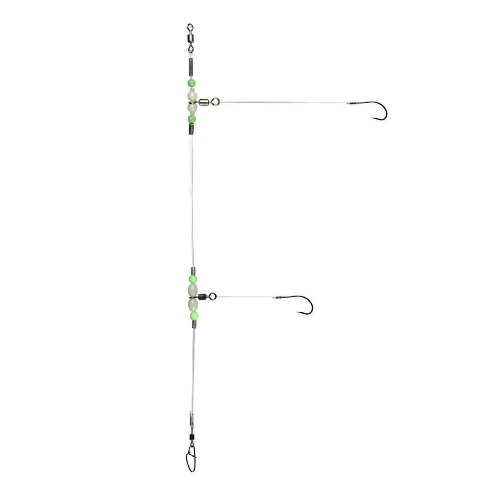 Korean style Fishing Leader Wire Rigs Trace Swivels Snaps Beads 1M Length Fishing Lure Tackle Leaders Riggin 
Korean style Fishing Leader Wire Rigs Trace Swivels Snaps Beads 1M Length Fishing Lure Tackle Leaders Riggin