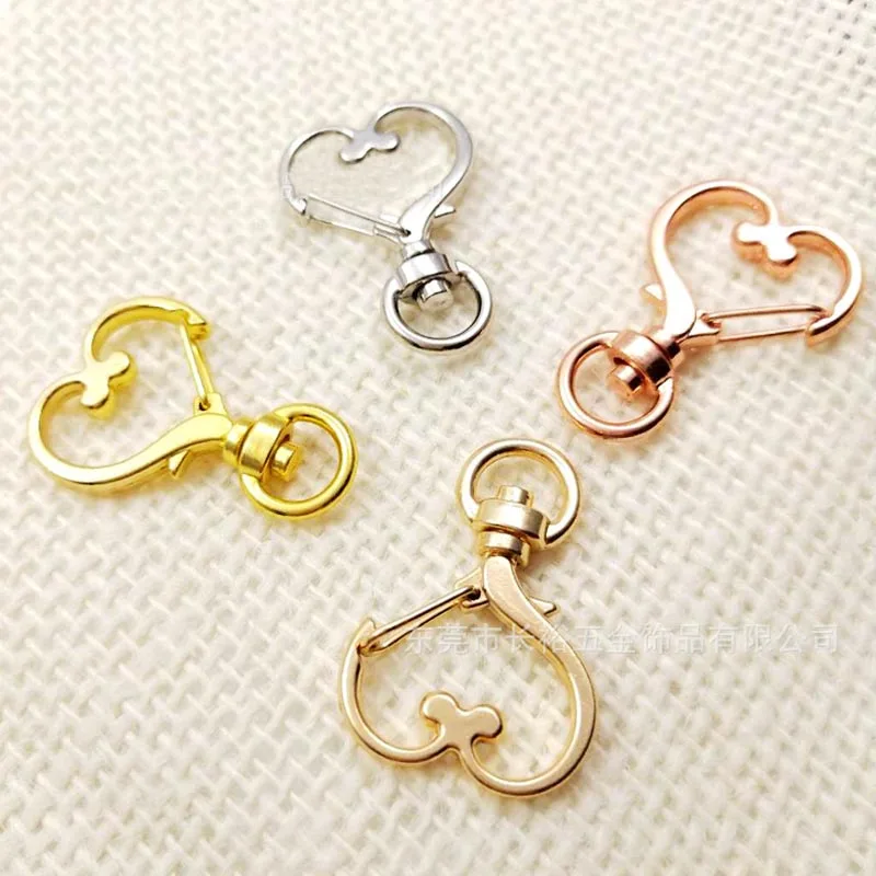 Metal buckle Swivel Lobster Clasp Snap Hook Heart Shape Keychain Jewelry Findings Making Gold DIY Accessories, Silver,gold,kc gold,rose gold
Metal buckle Swivel Lobster Clasp Snap Hook Heart Shape Keychain Jewelry Findings Making Gold DIY Accessories, Silver,gold,kc gold,rose gold