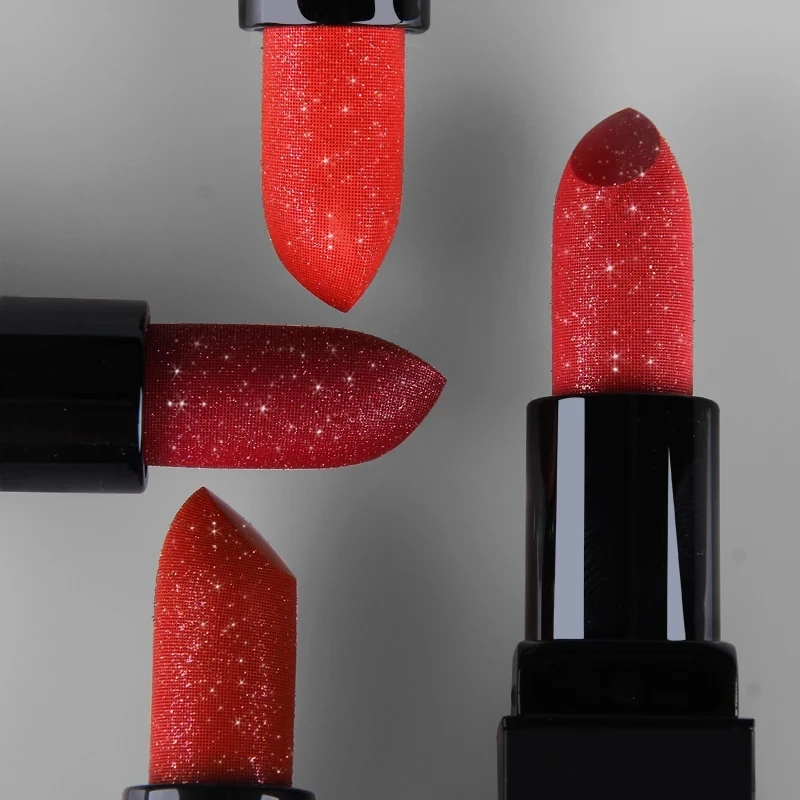 Waterproof Lipstains Sexy Shiny Red Cosmetics Pigment Nude Lipstick Glitter Lipstick Moisturizing Makeup Lipstick Rouge A Levre
Waterproof Lipstains Sexy Shiny Red Cosmetics Pigment Nude Lipstick Glitter Lipstick Moisturizing Makeup Lipstick Rouge A Levre