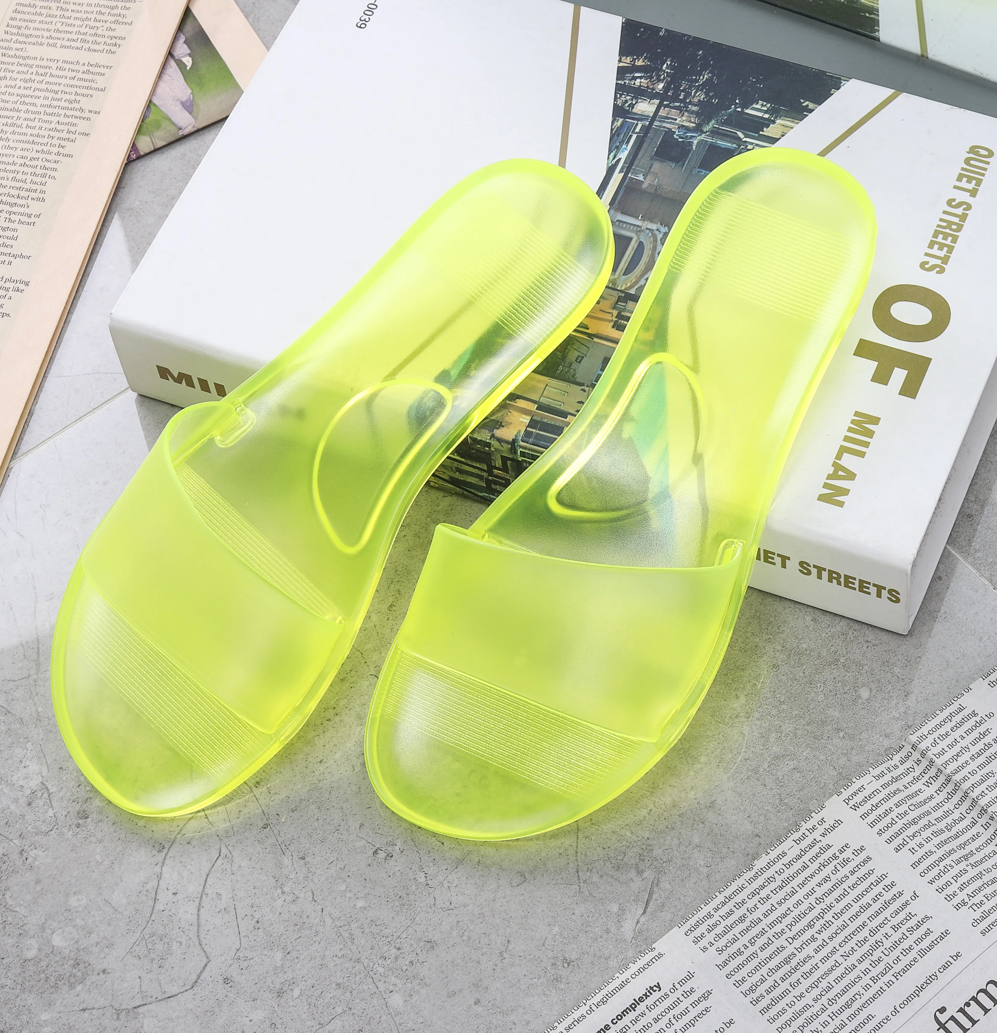 Foma GD1340 PVC ladies shoes 2021 women casual summer flat beach wear slippers, 5colors
Foma GD1340 PVC ladies shoes 2021 women casual summer flat beach wear slippers, 5colors