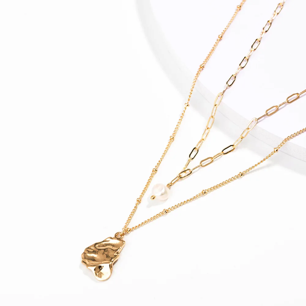 Aliexpress hot-selling personalized necklace, pearl card neck, beating shaped water drop necklace for ladies, Picture shows
Aliexpress hot-selling personalized necklace, pearl card neck, beating shaped water drop necklace for ladies, Picture shows