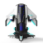 LEKE VR Amusement Shooting Game Machine Virtual Reality Flight Simulator 360 Degree