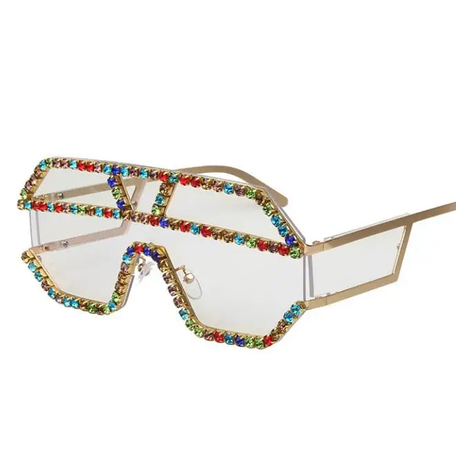 Qmoon One Piece Big Size Colorful Rhinestone Crystal Oversize Eyeglasses Handmade Luxury 2021 Sunglasses for Women
Qmoon One Piece Big Size Colorful Rhinestone Crystal Oversize Eyeglasses Handmade Luxury 2021 Sunglasses for Women