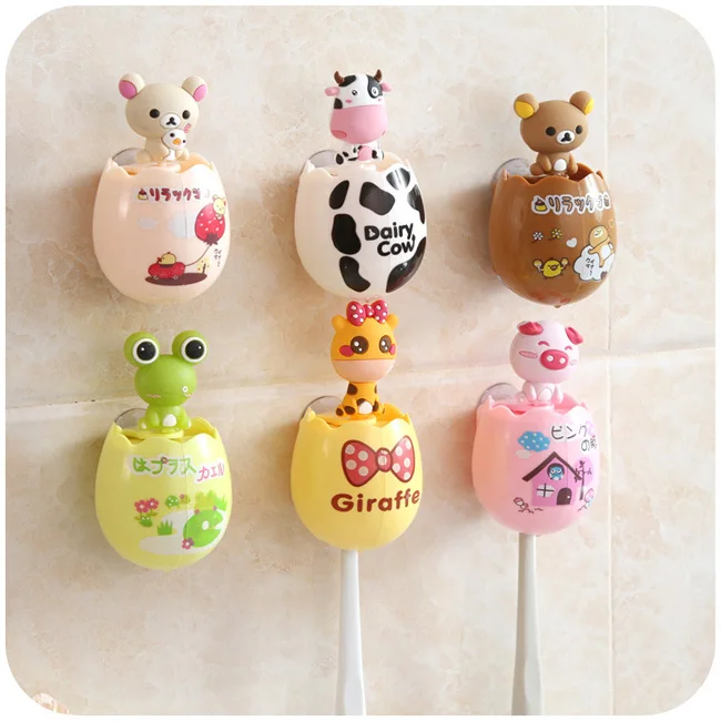 Dropshipping Portable Kid Animal Plastic Suction Cup Bathroom Accessories Toothbrush Holder Wall Mounted
Dropshipping Portable Kid Animal Plastic Suction Cup Bathroom Accessories Toothbrush Holder Wall Mounted