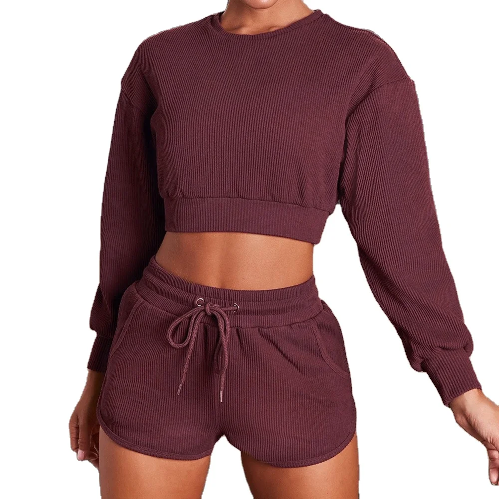 Training Fashion 100% Cotton Short Tracksuit Women Clothing Lounge Tracksuit Hoodies 2 Pieces Women hoodie Sets, Customized colors
Training Fashion 100% Cotton Short Tracksuit Women Clothing Lounge Tracksuit Hoodies 2 Pieces Women hoodie Sets, Customized colors