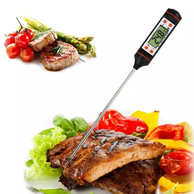 Dropshipping BBQ Kitchen Food Oil Milk Water Flexible Cooking Portable Digital Thermometer
Dropshipping BBQ Kitchen Food Oil Milk Water Flexible Cooking Portable Digital Thermometer