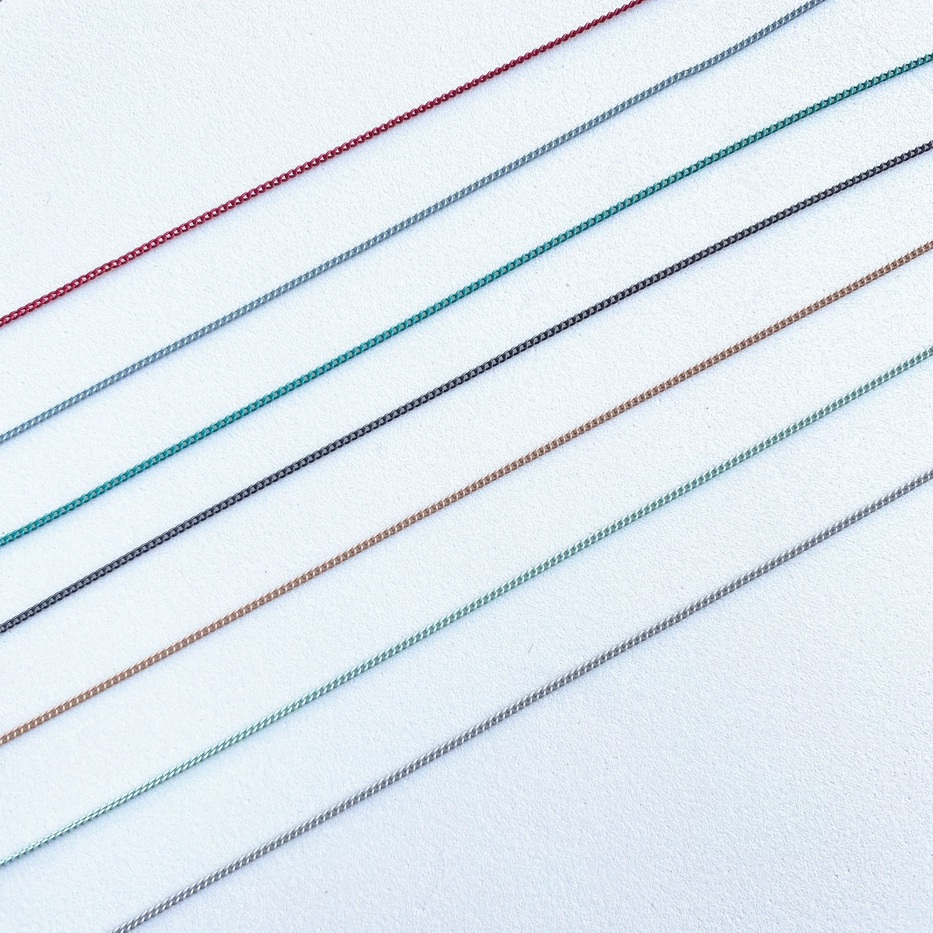 Seven Styles Thin Metal Nail Art Chain Each Product Length Of 100cm Nail Accessories, 7 colors
Seven Styles Thin Metal Nail Art Chain Each Product Length Of 100cm Nail Accessories, 7 colors