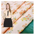2019 Chinese supplier flower design 100D chiffon digital printing fabric for dress