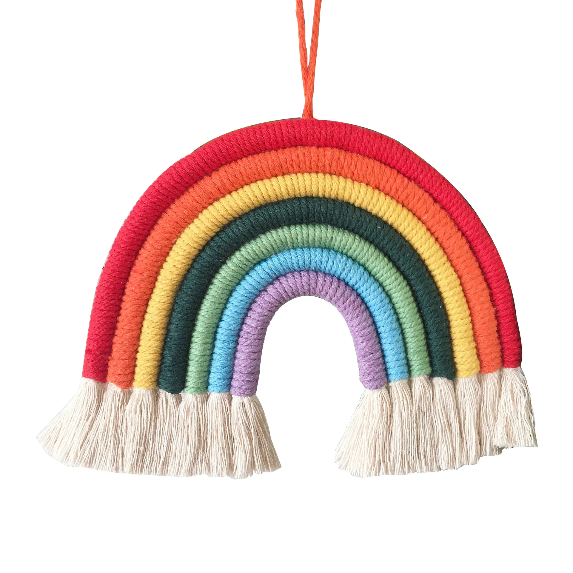 Ins Decoration Nordic Style Home Children's Room Decoration Pendant Woven Rainbow Pendant Wall Decoration Pendant 7
Ins Decoration Nordic Style Home Children's Room Decoration Pendant Woven Rainbow Pendant Wall Decoration Pendant 7