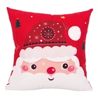 attractive high quality Christmas pattern design pillow covers for decor