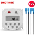 CN101 1 Second Interval DC/AC 12V Programmable Digital Timer Switch Time Clock CN101S For Solar Energy with AM/PM Display