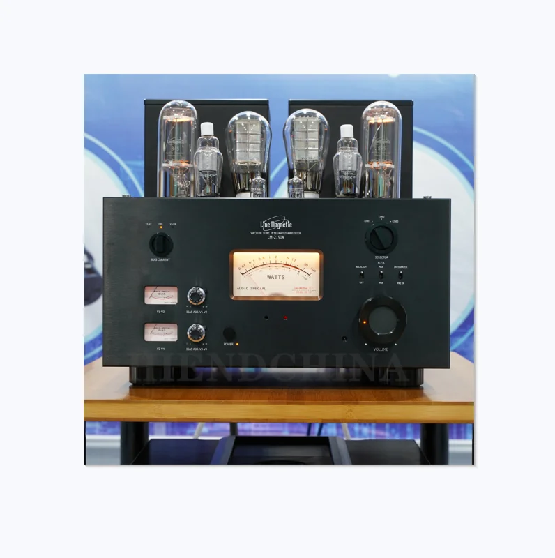 

K-019 Line Magnetic LM-219IA Tube Amplifier Integrated Power Amplifier 300B Push 845 Class A Tube Power Amplifier