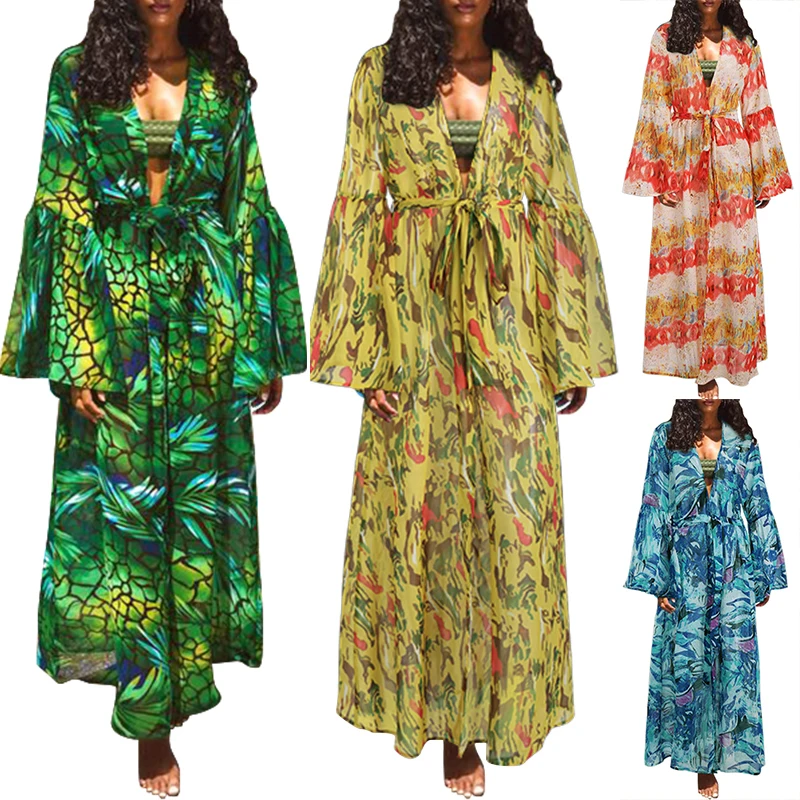 2021 New Women's Fashion Series Loose Home Wear Long Sleeve Printed Womens Loungewear Dresses Casual Spring Floral Vintage
2021 New Women's Fashion Series Loose Home Wear Long Sleeve Printed Womens Loungewear Dresses Casual Spring Floral Vintage