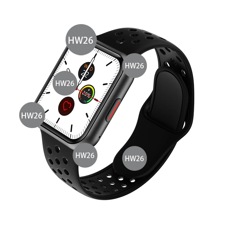 Smart activity watch HW26 fitness smart bracelet waterproof call function smart watch with message call notification
Smart activity watch HW26 fitness smart bracelet waterproof call function smart watch with message call notification