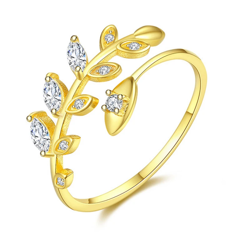 Beautiful Womens 925 Sterling Silver Inlay Gemstone Olive Leaves Adjustable Finger Ring
Beautiful Womens 925 Sterling Silver Inlay Gemstone Olive Leaves Adjustable Finger Ring
