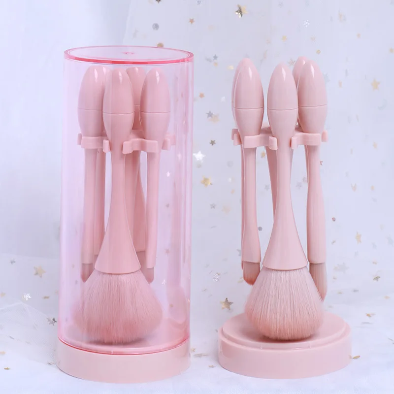 5pcs/set Mini Pink Cute Candy Color Maquillaje Cosmetics Brush Set For Makeup With Plastic Round Box
5pcs/set Mini Pink Cute Candy Color Maquillaje Cosmetics Brush Set For Makeup With Plastic Round Box