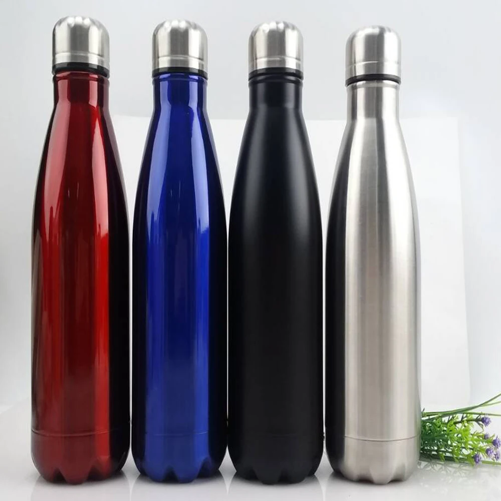 cola shape sports double wall stainless steel vacuum flask thermos water bottle leak proof, Customized color
cola shape sports double wall stainless steel vacuum flask thermos water bottle leak proof, Customized color