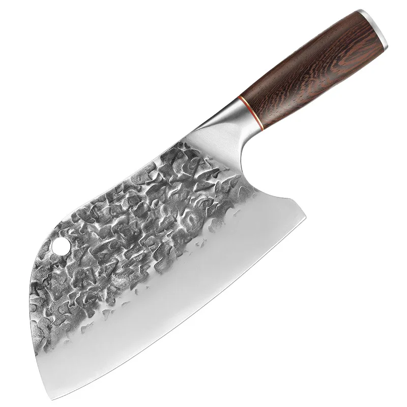 Serbian Knife Handmade Forged Broad Butcher Knife Stainless Steel Kitchen Chef Fishing Meat Knife Fixed Outdoor Filleting
Serbian Knife Handmade Forged Broad Butcher Knife Stainless Steel Kitchen Chef Fishing Meat Knife Fixed Outdoor Filleting