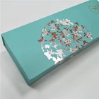Green Mystery Magnetic Packaging Box Paper Rigid Gift Wtih EVA Instert