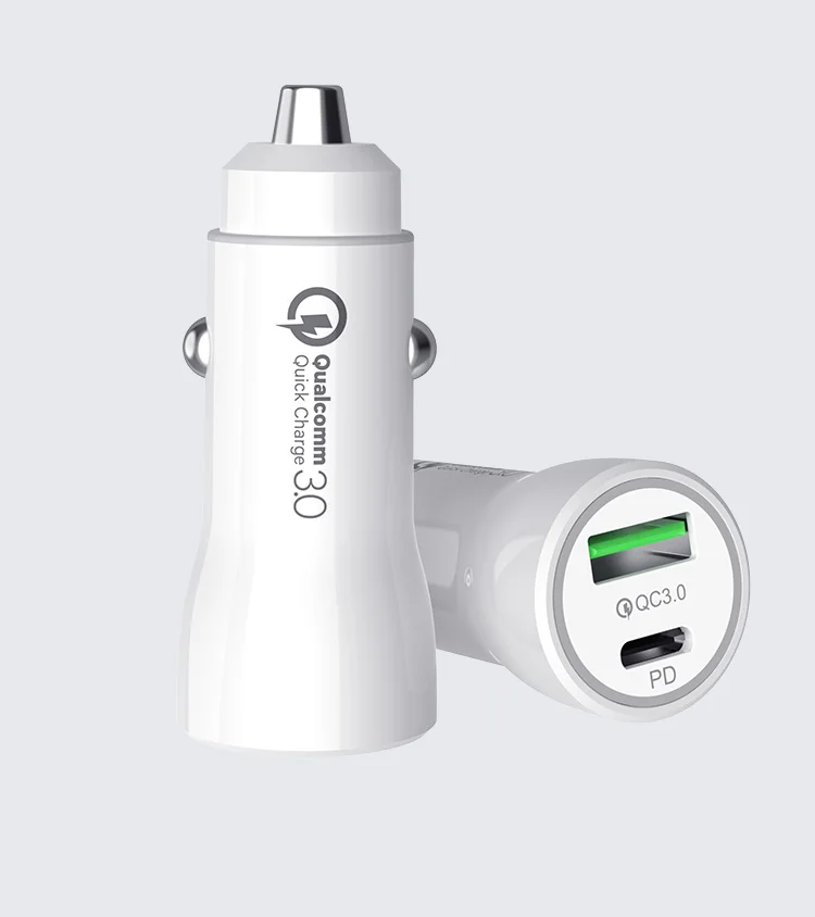 LVSHUO USB C Car Charger Adapter 36W Quick Car Charger with PD and Fast Charge 3.0 Dual Port Car Phone Charger, Black/white
LVSHUO USB C Car Charger Adapter 36W Quick Car Charger with PD and Fast Charge 3.0 Dual Port Car Phone Charger, Black/white