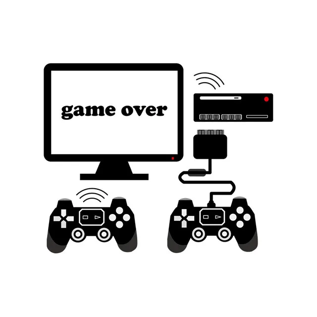 High Quality Cartoon Game Handle Wall Decoration Self-adhesive Waterproof Wall Sticker, As picture
High Quality Cartoon Game Handle Wall Decoration Self-adhesive Waterproof Wall Sticker, As picture